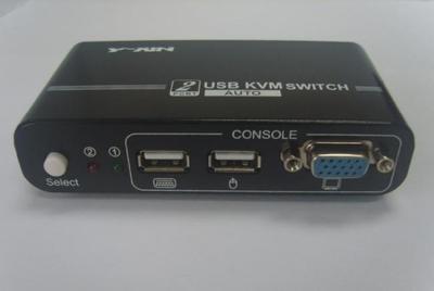 深圳廠家直銷2口KVM電腦切換器 圖片、樣板圖與效果圖解析